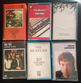 musicasseta da collezione Queen Beatles Doors