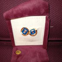 Coppia di gemelli militari vintage