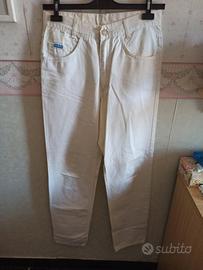 Pantaloni jeans bianchi Carrera donna taglia L/XL