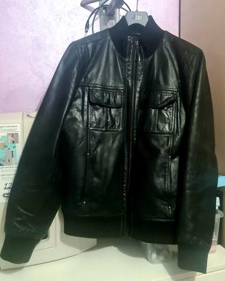 Giacca in pelle di bufalo 100%
