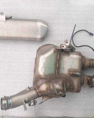 CATALIZZATORE + TERMINALE YAMAHA R1 R1M 2017 2018 