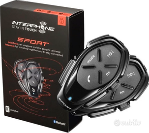 Interfono doppio moto Sport Twin Pack Cellularline