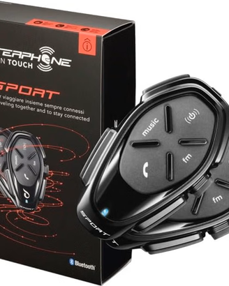 Interfono doppio moto Sport Twin Pack Cellularline