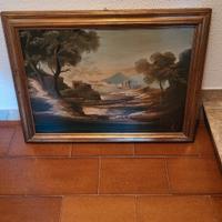 quadro vintage raffigurante un bosco