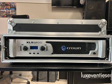 Amplificatore digitale con dsp crown 2400w  exdemo