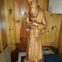 statua in legno di San Leopoldo