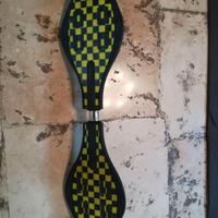 Skateboard snakeboard 2 Ruote LED – con custodia