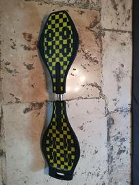 Skateboard snakeboard 2 Ruote LED – con custodia