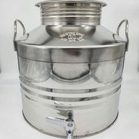 fusto 30 litri inox