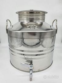 fusto 30 litri inox