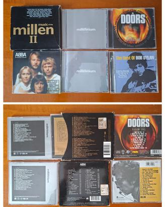 43 Cd Originali+ 17 portacd doppi e 17 in plastica