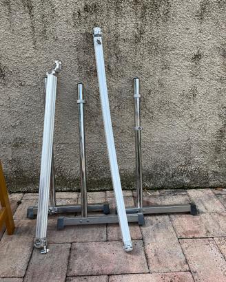 Pearl DR-503C (frontale + laterale) con clamp per