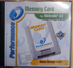 Performance Memory Card per Nintendo 64