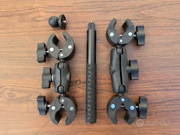 Kit Accessori Bundle Moto Selfie Stick Invisibile