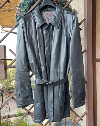 Giacca in pelle da uomo taglia 60