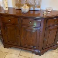 Credenza Scantonata Arte Povera - Legno Massello