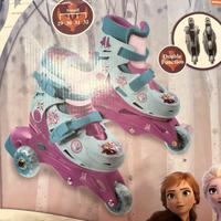 Pattini inline Disney bambina doppia funzionalità