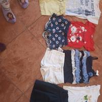 set 8 pezzi bimba 8/9 anno