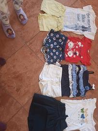 set 8 pezzi bimba 8/9 anno