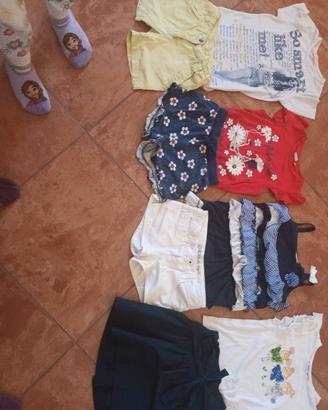 set 8 pezzi bimba 8/9 anno