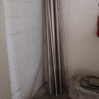 10 /12 metri circa 88,9 x 1,5 tubi acciaio inox 31