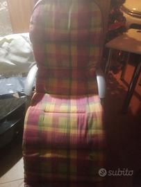 Cuscini per sedia sdraio.