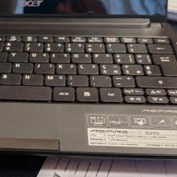 Notebook 10 pollici..Acer one