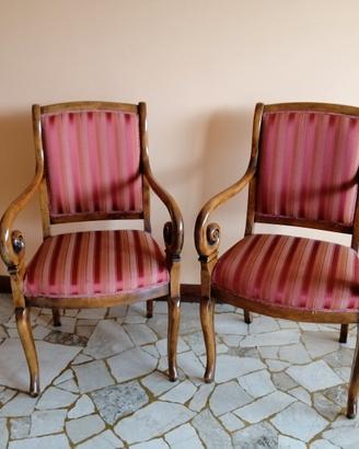 Poltrone in legno