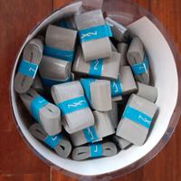 Overgrip Tennis Luxilon Elite Dry Silver 43 pz