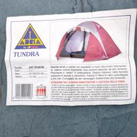 tenda da campeggio 4 posti vintage 