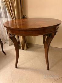 Tavolo in legno rotondo diametro 90 cm