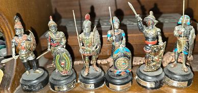 soldatini guerrieri del tempo Etruria argenteria