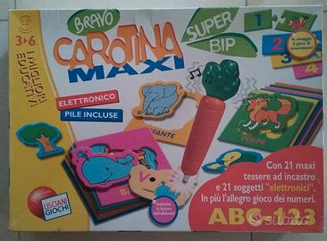 Carotina maxi abc 123 lisciani giochi