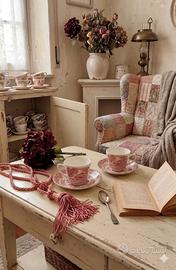 Coppia di tazze "English Country Inns"