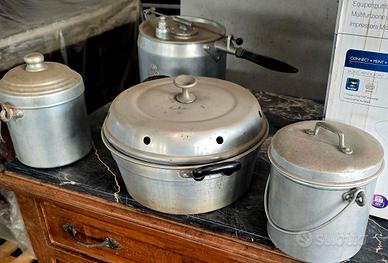 set pentole vintage
