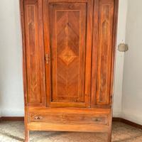 Armadio da camera in legno  antico anno 1930