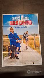 Poster + Locandina Buen Camino Checco Zalone
