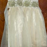 VESTITO BIMBA TG 4A CERIMONIA 