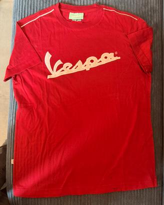 Maglietta Vespa rossa