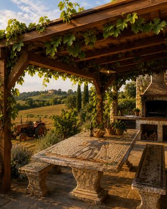Pergola in legno
