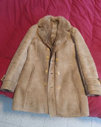 Cappotto Vintage Montone shearling marca Carl's TR