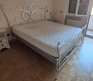 Letto Cantori foglia argento