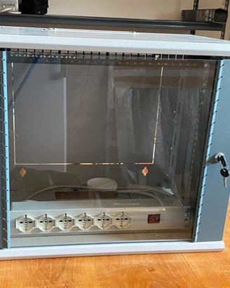 Armadio Rack 19" da Parete 9U
