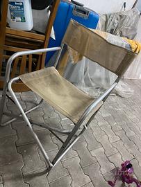 sedia in tela chiudibile