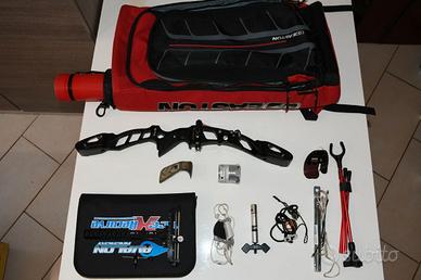 Tiro con l’arco olimpico mancino set completo