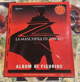 Album figurine LA MASCHERA DI ZORRO completo