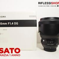 USATO SIGMA ART 85MM F/1.4 DG NIKON