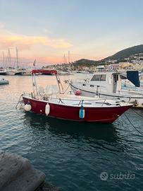 Barca Gozzo Mimi Scirocco vetroresina 7 metri