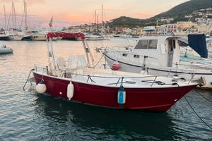 Barca Gozzo Mimi Scirocco vetroresina 7 metri