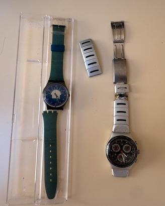 2 OROLOGI SWATCH FUNZIONANTI